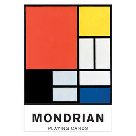 Piet Mondrian playing cards